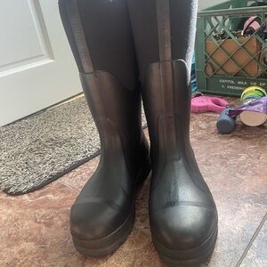 Men’s  Black Winter Rain Boots